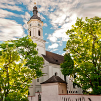 Alte Kirche St. Margarete im Stadtteil München Sendling 